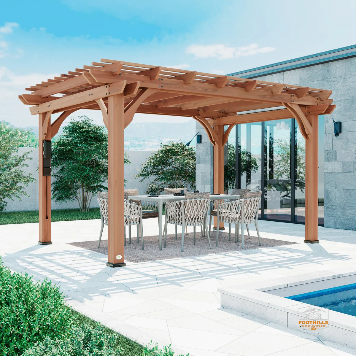 14x10 Beaumont Pergola