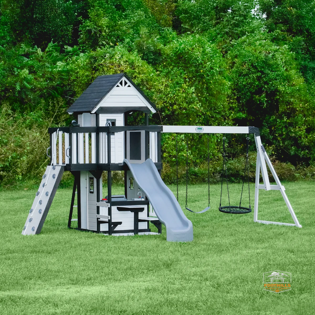 Canyon Creek Swing Set (White)