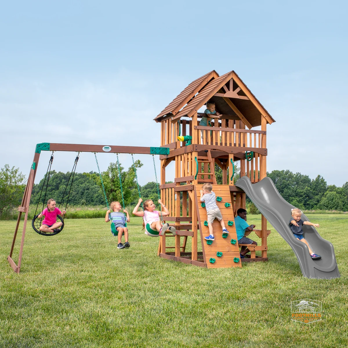 Highlander Swing Set