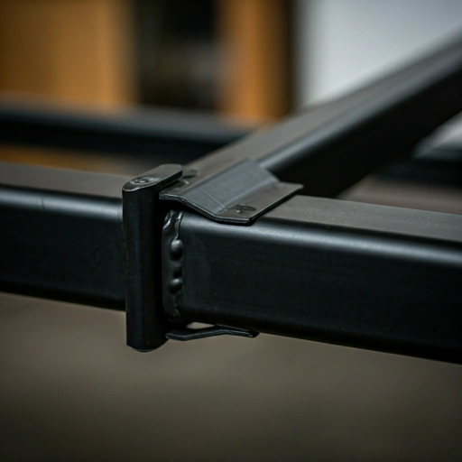 Welded Black Metal Bracket