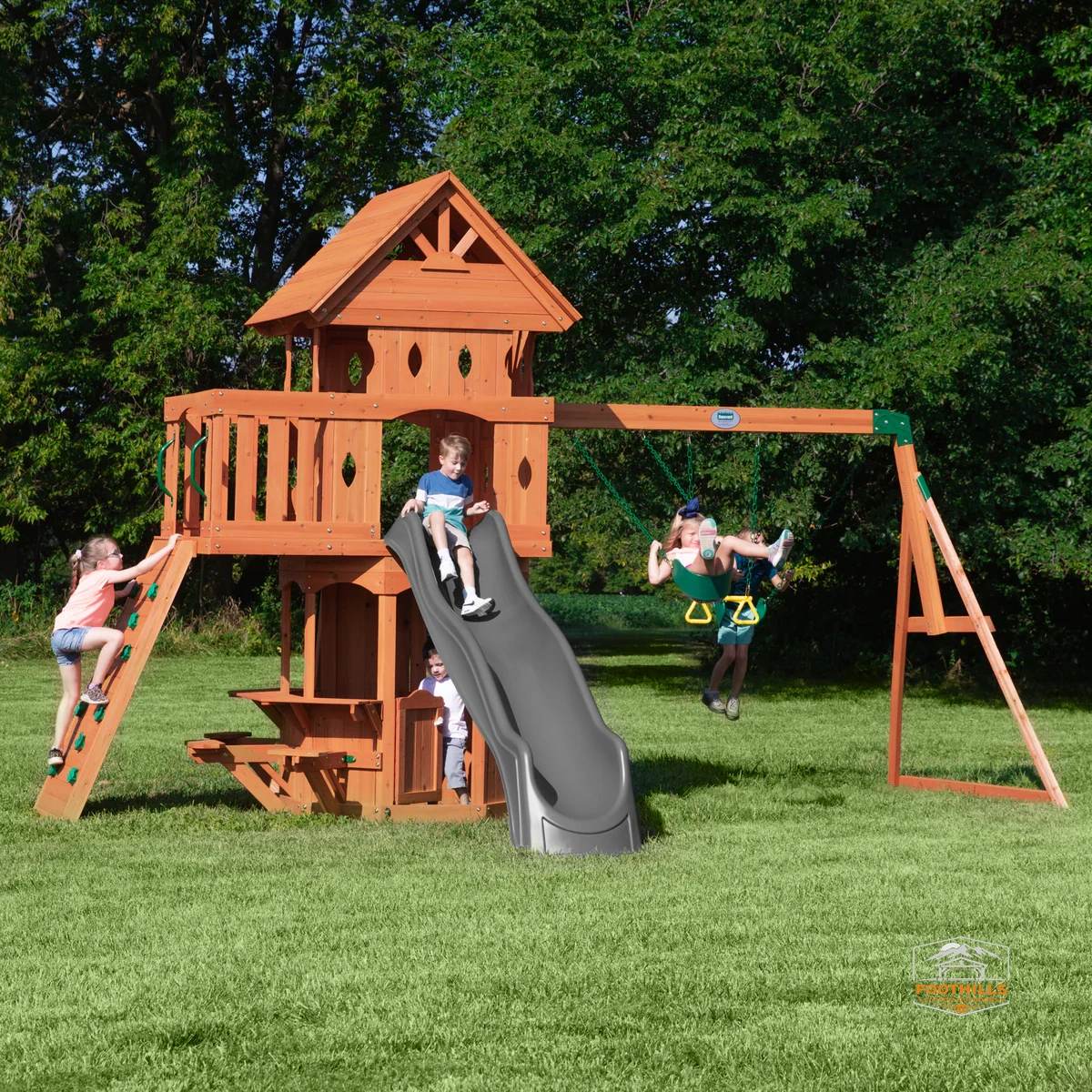 Woodland Swing Set