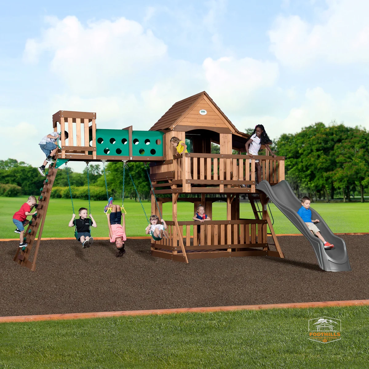 Woodridge Elite Swing Set